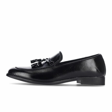 P Crouch & Co Detail Tassle Shoe Formal Paoli Black